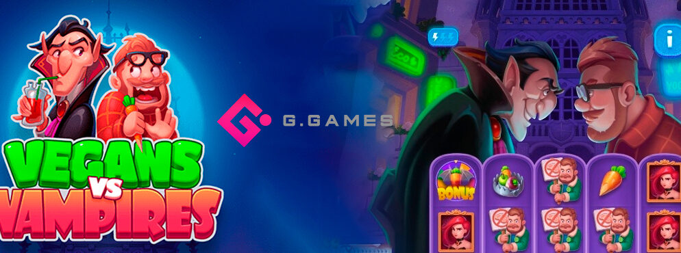 Vegans vs Vampires slot for real money by Gluck-Gamevy