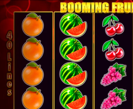 Booming Fruits 40 slot for real money by 1Spin4Win