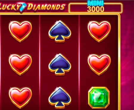 Mega Lucky Diamonds slot for real money by 1Spin4Win