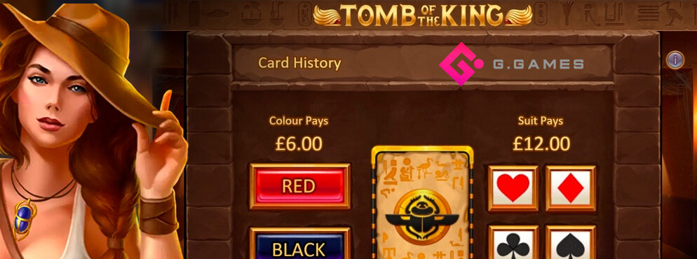 Tomb of the King slot for real money by Gluck-Gamevy