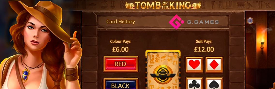 Tomb of the King slot for real money by Gluck-Gamevy