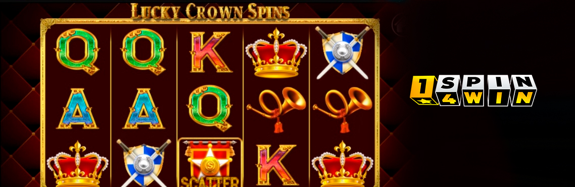 Lucky Crown Spins slot for real money by 1Spin4Win