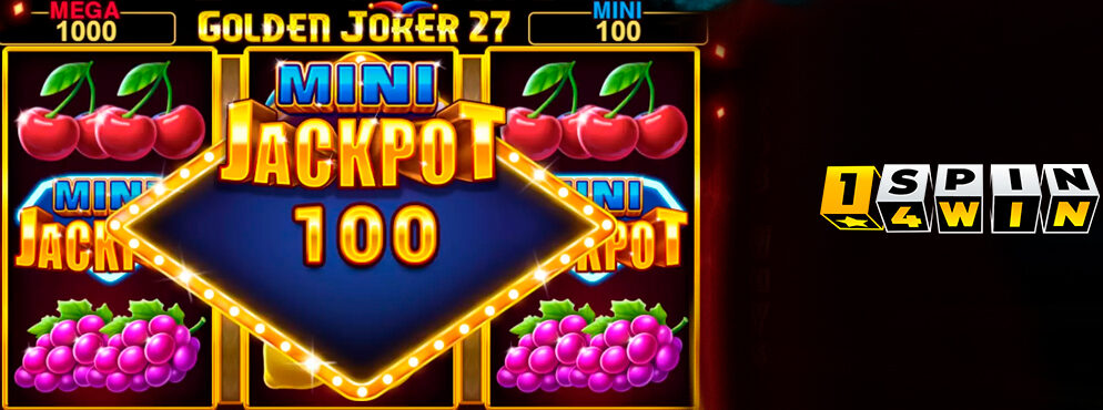 Golden Joker 27 slot for real money by 1Spin4Win