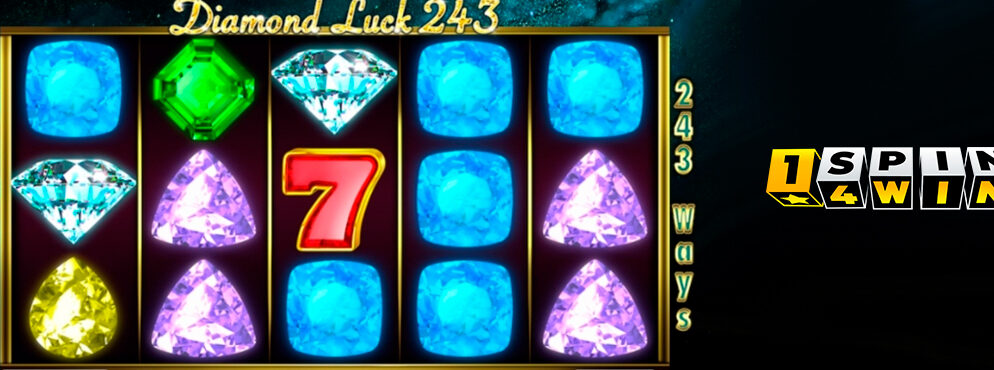 Diamond Luck 243 slot for real money by 1Spin4Win
