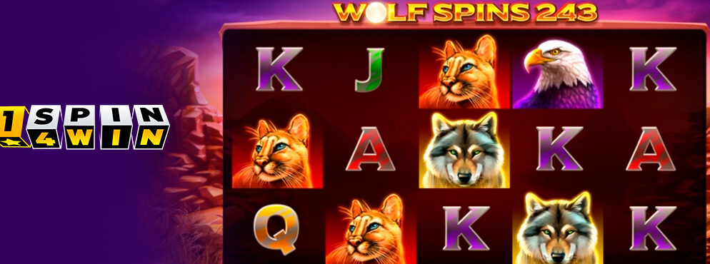 Wolf Spins 243 slot for real money by 1Spin4Win