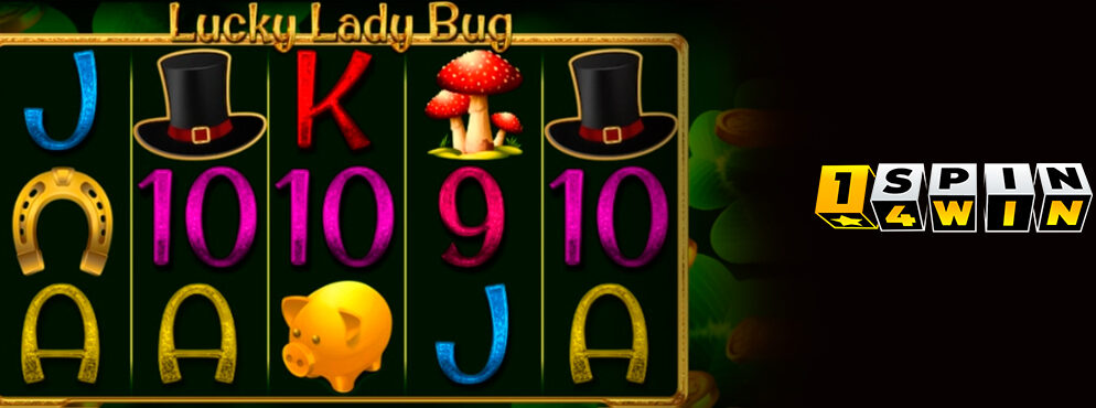 Lucky Lady Bug slot for real money by 1Spin4Win