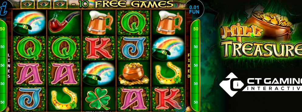 Treasure Hill slot for real money by CT Interactive