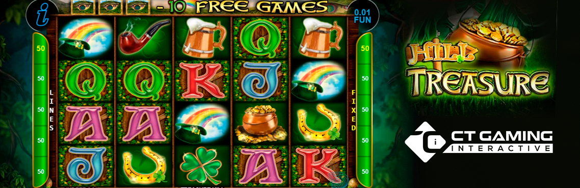 Treasure Hill slot for real money by CT Interactive
