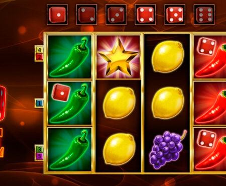 Dice on Fire slot for real money by Stakelogic