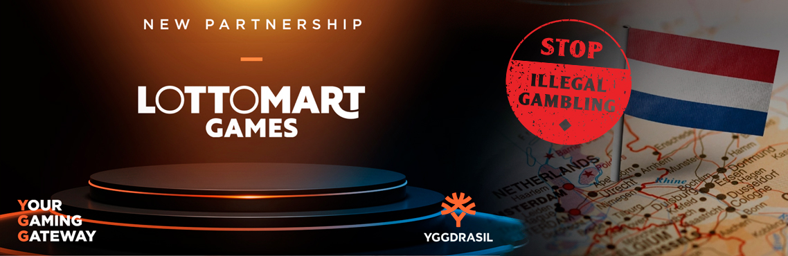 Yggdrasil Joins Forces with Lottomart, while Dutch Operators Express Worries Over Illegal Gambling
