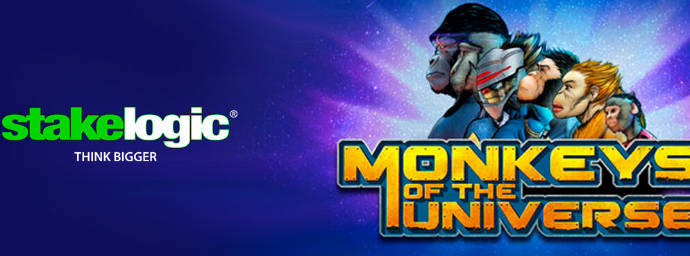 Monkeys of the Universe slot for real money by Stakelogic