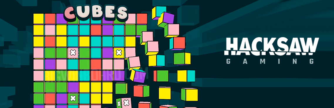 Cubes slot for real money by Hacksaw Gaming