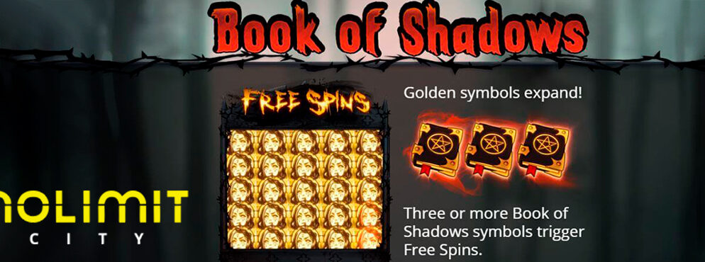 Book of Shadows slot for real money by Nolimit City
