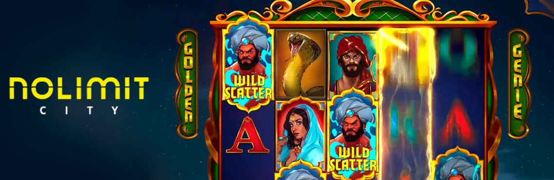 Golden Genie slot for real money by Nolimit City