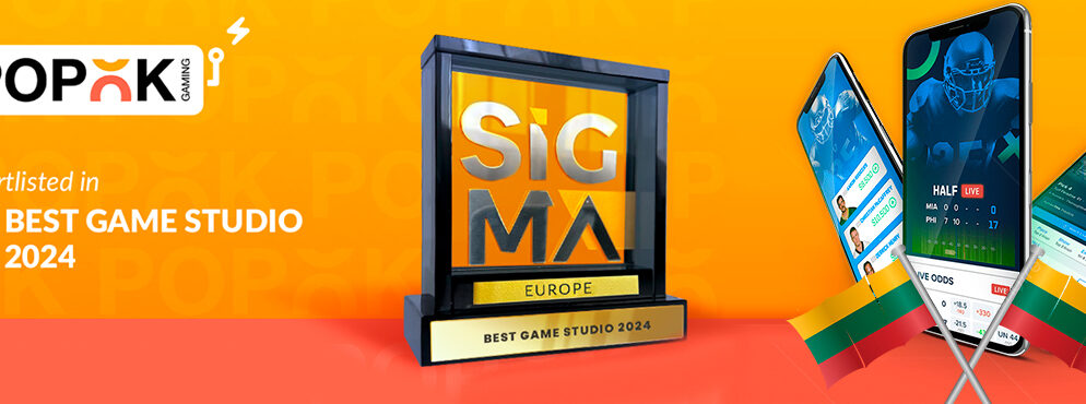 PopOK Gaming Nominated for Best Game Studio 2024, While Lithuania’s Gambling Revenue Surges 12.6% in H1