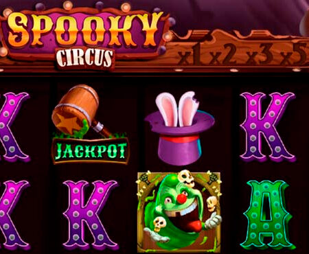 Spooky Circus slot for real money by Mobilots