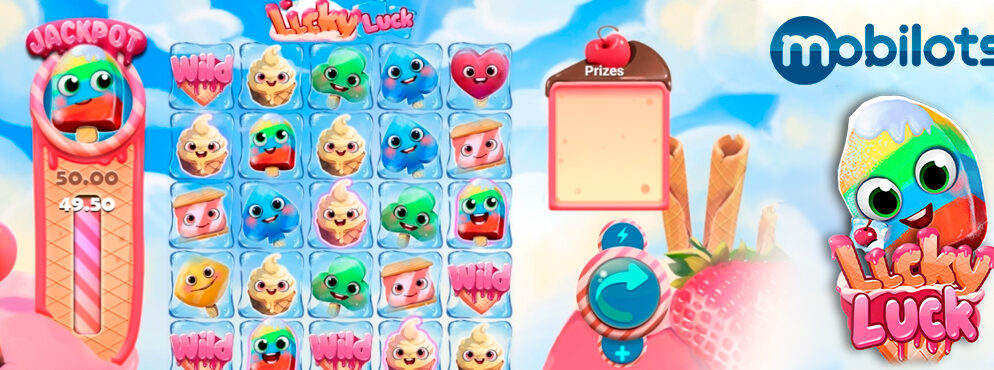 Licky Luck slot for real money by Mobilots