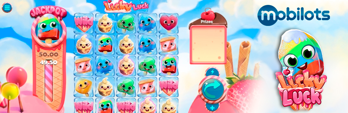 Licky Luck slot for real money by Mobilots