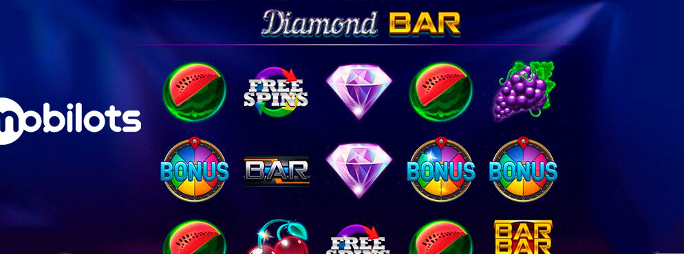 Diamond Bar slot for real money by Mobilots