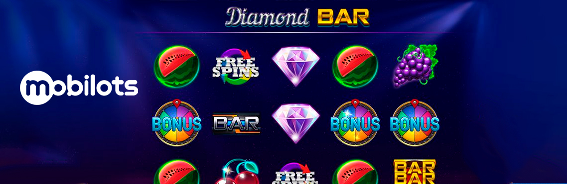 Diamond Bar slot for real money by Mobilots