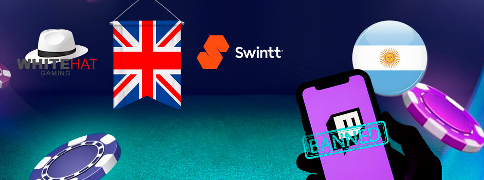 Swintt Expands UK Reach via White Hat Gaming Partnership, While Buenos Aires City Legislator Pushes for Online Gambling Ban