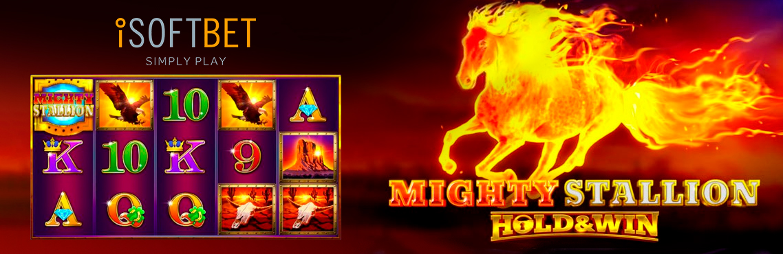 Mighty Stallion Hold & Win slot for real money iSoftBet