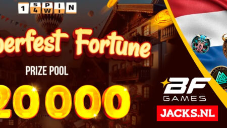 1spin4win Launches ‘Oktoberfest Fortune’ Festive Network Promo, While BF Games Debuts in Dutch Market via Jacks.nl Partnership