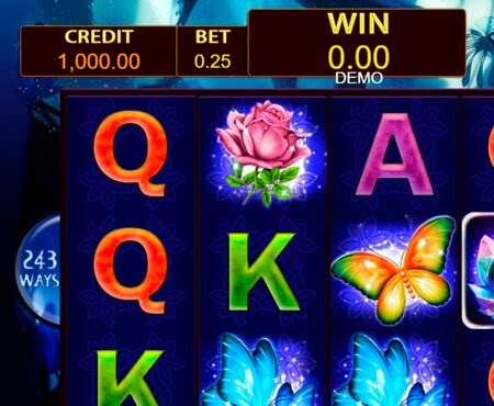 Butterfly slot for real money by PlayStar
