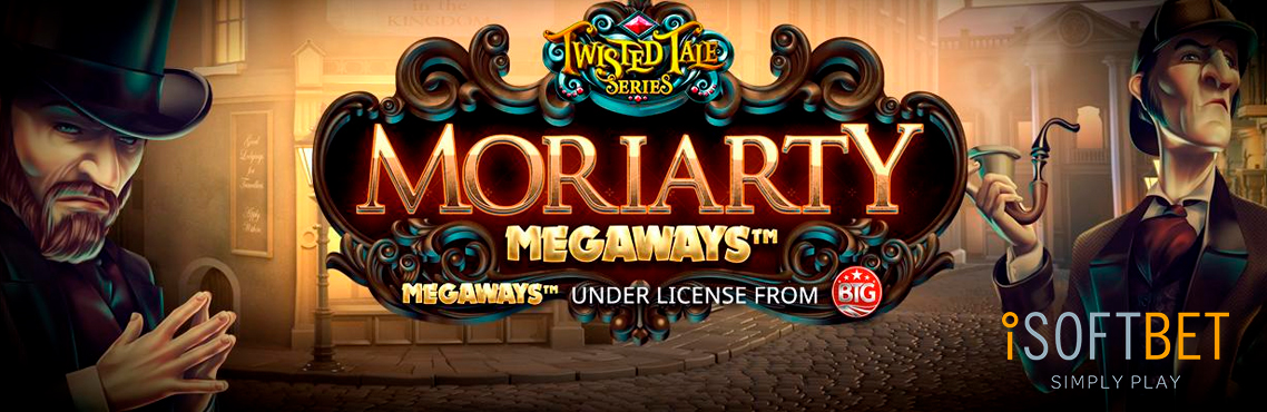 Moriarty Megaways slot for real money by iSoftBet