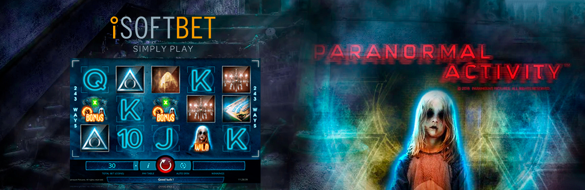 Paranormal Activity slot for real money by iSoftBet
