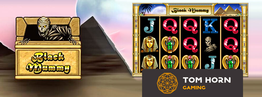 Black Mummy slot for real money by Tom Horn