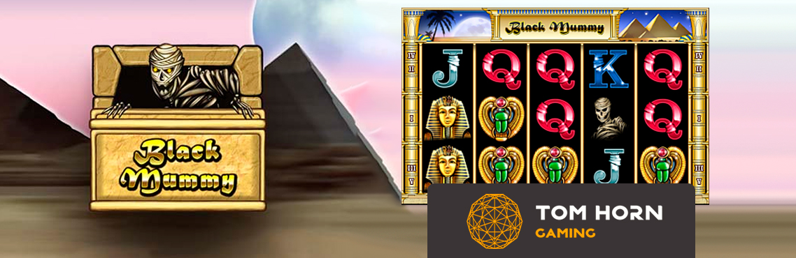 Black Mummy slot for real money by Tom Horn