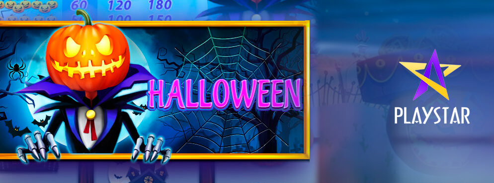 Halloween slot for real money by PlayStar