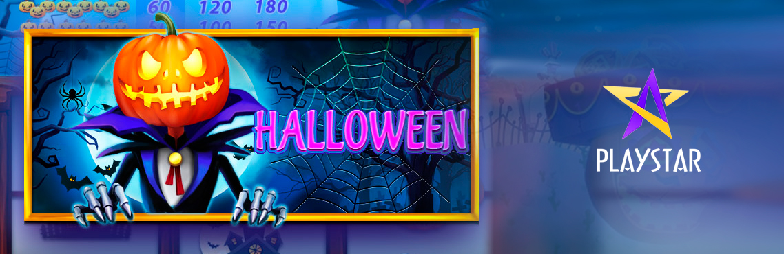 Halloween slot for real money by PlayStar
