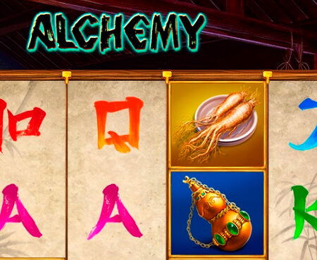 Alchemy slot for real money by PlayStar