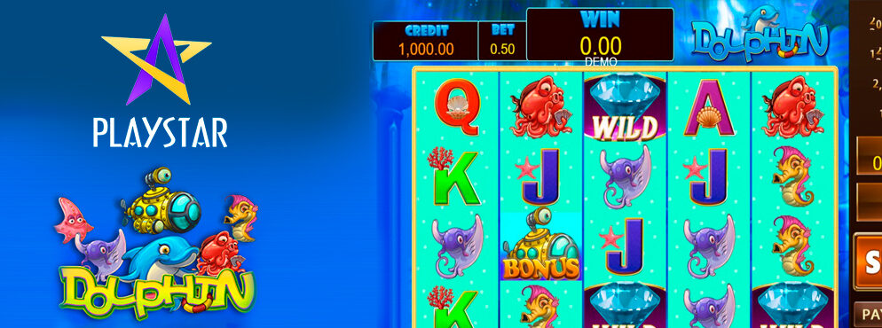 Dolphin slot for real money by PlayStar