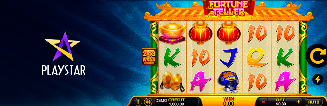 Fortune Teller slot for real money by PlayStar