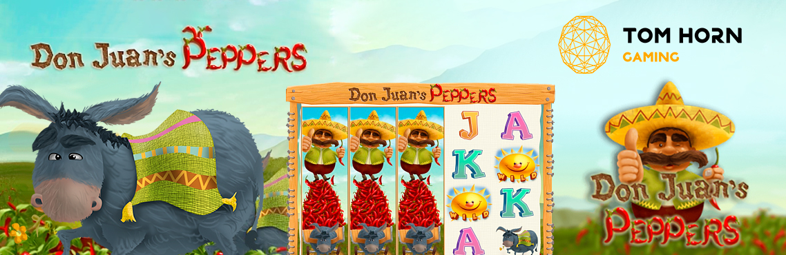 Don Juan’s Peppers slot for real money by Tom Horn