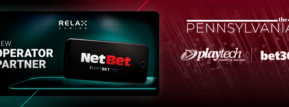NetBet Italy Partners with Relax Gaming, While Playtech Extends bet365 Collaboration into Pennsylvania