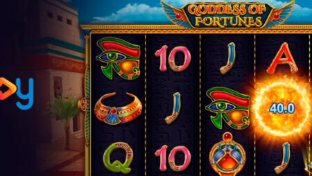 Goddess of Fortunes slot for real money by PariPlay