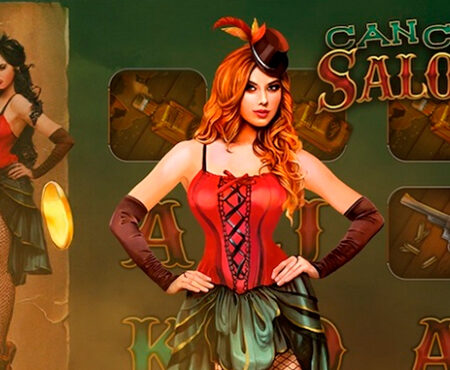 CanCan Saloon slot for real money by Mascot