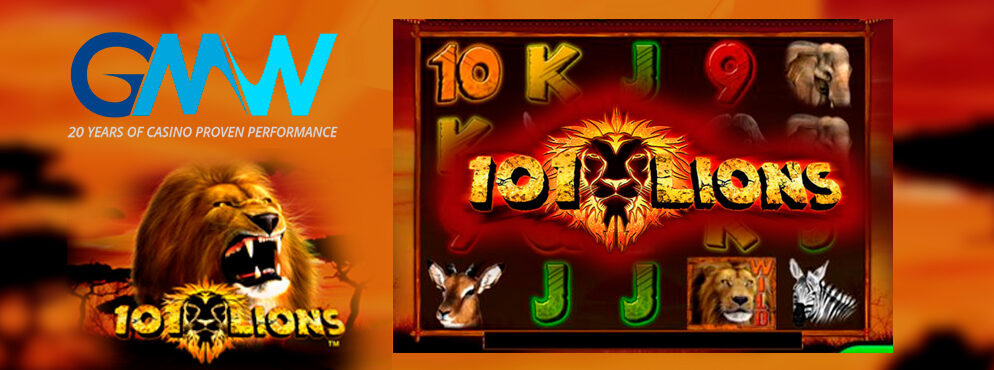 101 Lions slot for real money by GMW