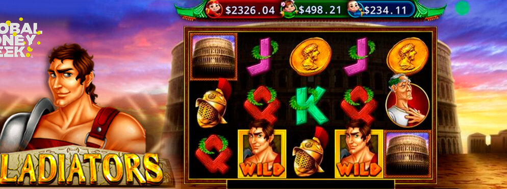 Gladiators slot for real money by GMW