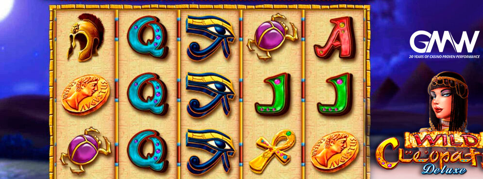 Wild Cleopatra Deluxe slot for real money by GMW