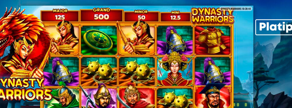 Dynasty Warriors slot for real money by Platipus