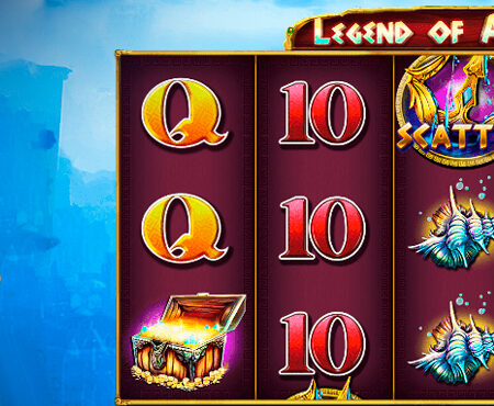 Legend of Atlantis slot for real money by Platipus