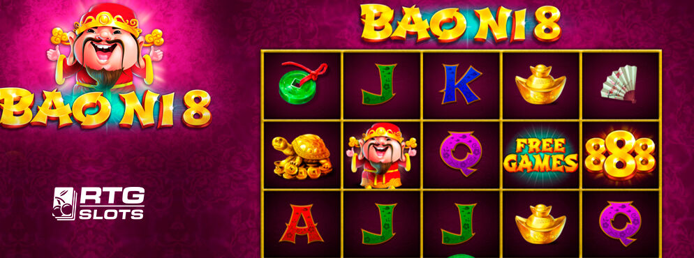 Bao Ni 8 slot for real money by RTG Slots