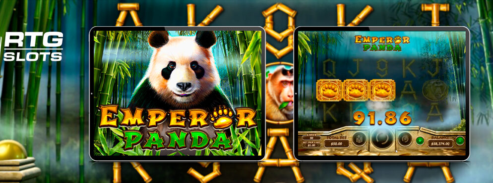 Emperor Panda slot for real money by RTG Slots