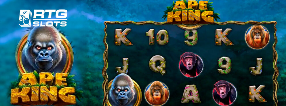 Ape King slot for real money by RTG Slots