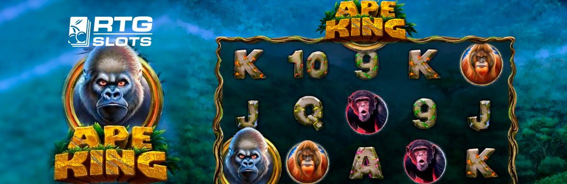 Ape King slot for real money by RTG Slots